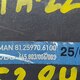 Педаль газа б/у для MAN TGA - 3