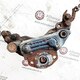 суппорт тормозной левый б/у \ ОЕМ: K006430/1658010.