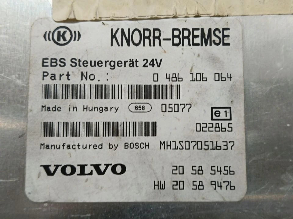 Блок управления EBS б/у для Volvo FM (2000-2008) - 1